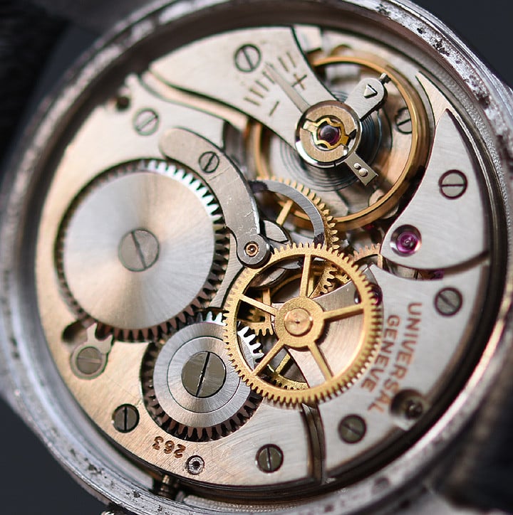 Universal Geneve caliber 263 movement – specifications and photo