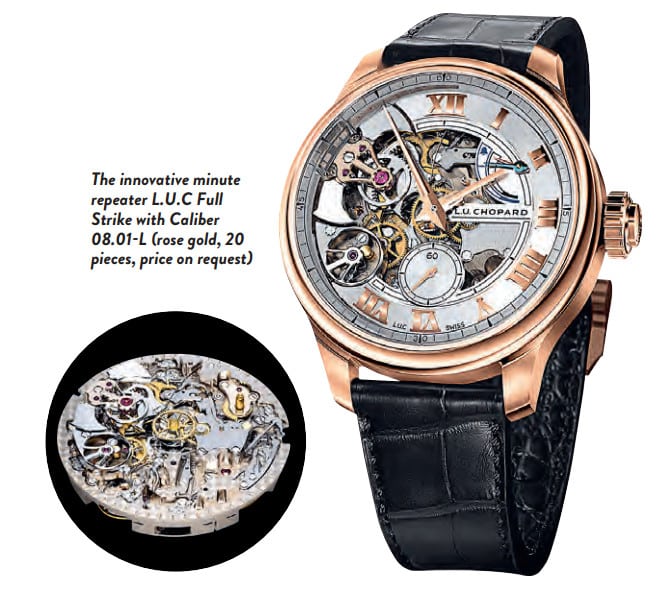 Chopard: Mastering Complicated and High-Precision Movements
