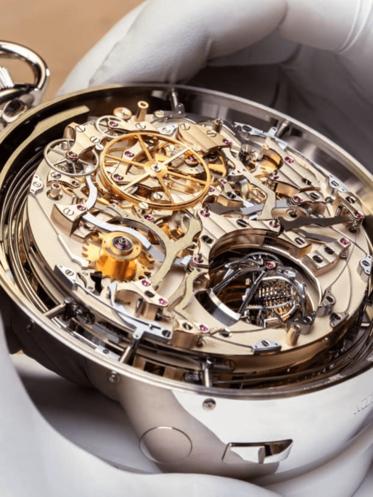 The artistry of the dial and case