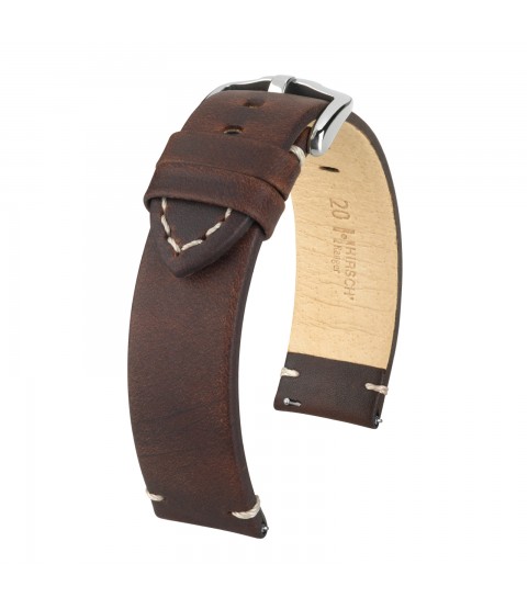 Hirsch Ranger genuine Calf leather watch strap 20 mm 05402010-2-20