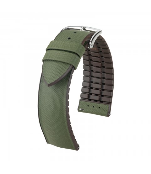 Hirsch Arne L green watch strap 20 mm 0921094040-2-20