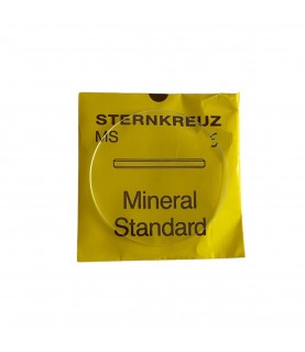 New Sternkreuz MS watch flat mineral glass 34.6 mm x 1.0 mm