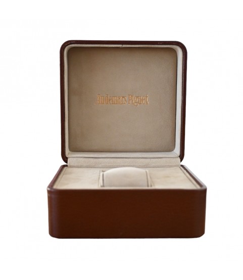 Audemars Piguet Royal Oak Jumbo gold vintage leather watch box 1980s