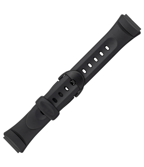 Casio 10033816 18 mm watch black strap W-57-1AVD, W-57-1BVD, W-57-2AVD, W-57-1AMJF