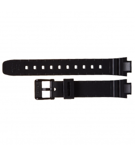 Casio 10393847 10 mm watch black strap LA-20WH-1A, LA-20WH-1B, LA-20WH-1C, LA-20WH-4A, LA-20WH-9A