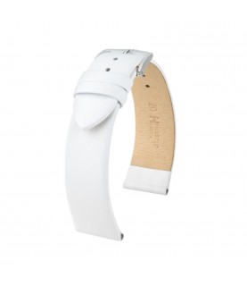Hirsch Toronto L white calf leather watch strap 20 mm 03702000-2-20