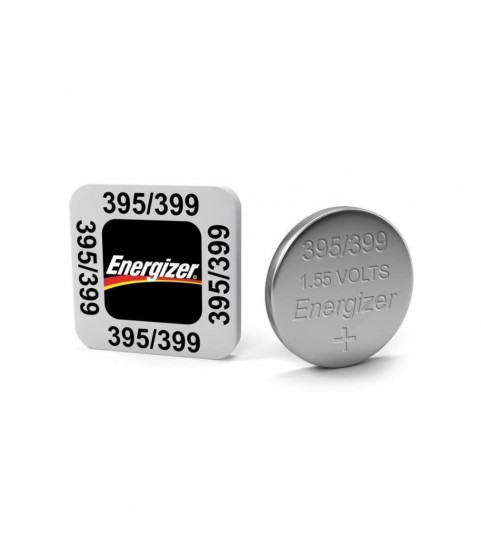 Energizer 395/399 SR57 / SR927SW watch battery with silver oxide