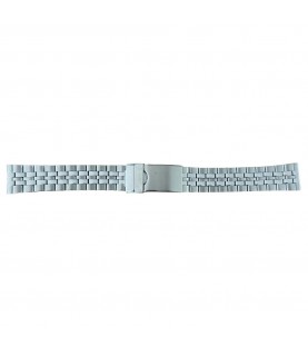 Buzzufy solid stainless steel watch bracelet 18mm