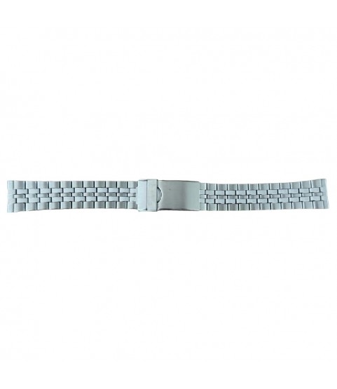 Buzzufy solid stainless steel watch bracelet 18mm