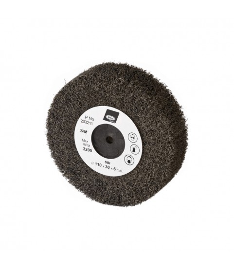 Satiflex Grinding wheel medium Ø 110 x 30 x 6 mm, carbon silicide