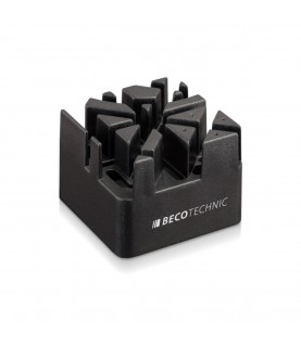 Beco black holder for watch bracelets and straps, high version with holes