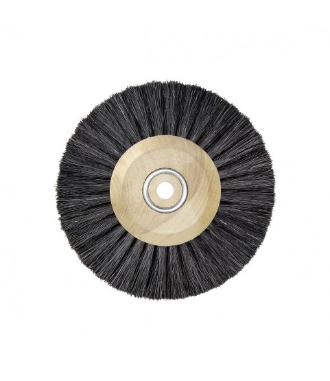 Buzzufy polishing wheel hard brush bristle 4 rows 100 mm