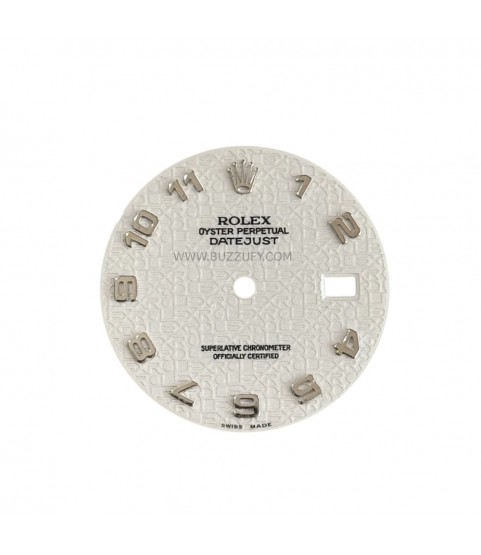 Ivory Roman dial for Rolex Datejust 16234 watches