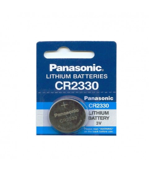 Panasonic CR2330 lithium battery 3V coin cell