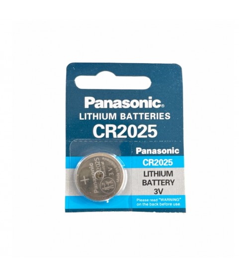 Panasonic CR2025 lithium battery 3V coin cell