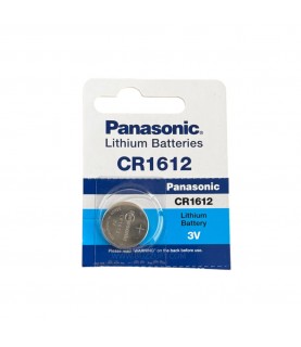 Panasonic CR1612 lithium battery 3V coin cell