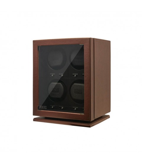 BLDC-B04 Watch winder for 4 watches, dark brown