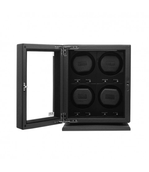 BLDC-B04 Watch winder for 4 watches, black