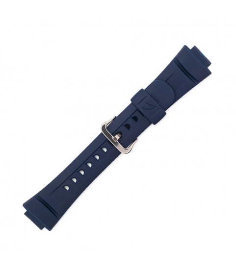 Casio blue watch strap 10093417 for G-2900-2, G-2900C-2V, G-2900F-2V, 16mm