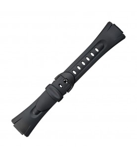 Casio black watch strap 10040373 for W-42H-1AV, W-42H-1BV, W-43H-1AV, W-43H-1BV 14mm