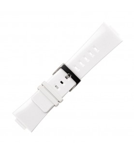 Casio white watch strap 10316343 for BGA-200 BGD-100, BGD-101, 15mm