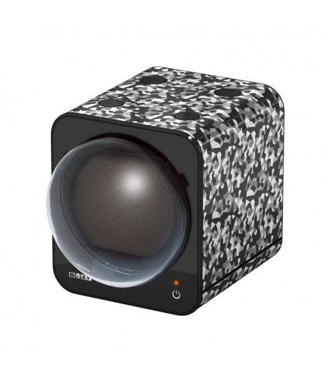 Boxy Fancy Brick camouflage watch winder box for one watch with adapter