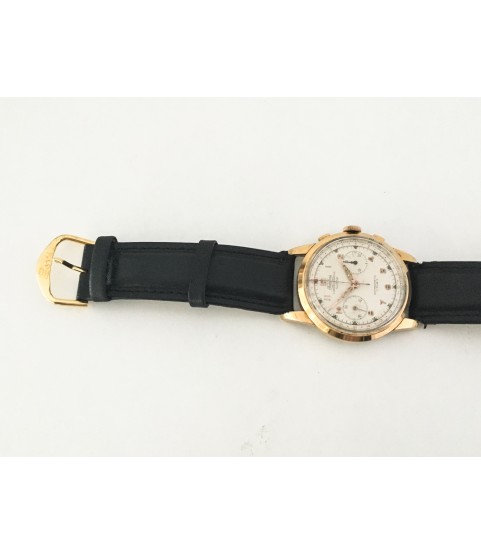 Vintage Fidelius Chronographe Suisse Men's Watch Oversized 38 mm