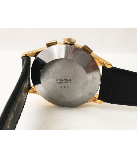 Vintage Aerni Le Locle Chronograph Men's Watch Landeron 48 1950s