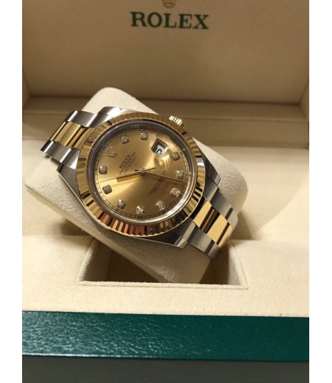Rolex Datejust II Men's Watch with Diamonds Ref. 116333 with warranty