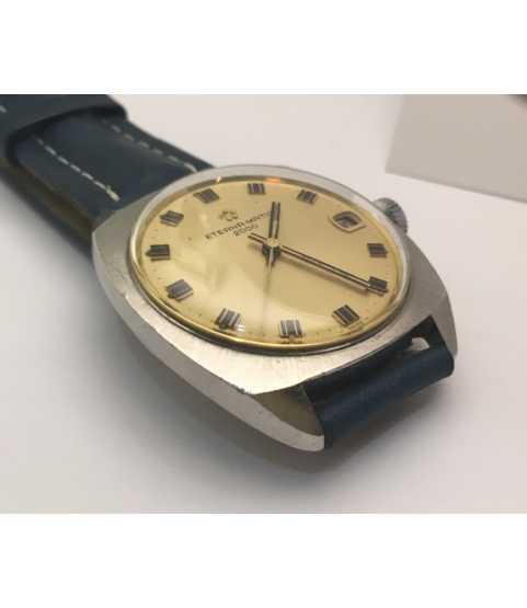 Vintage Eterna-Matic 2000 Automatic Men's Watch from 1970s cal. 1489K