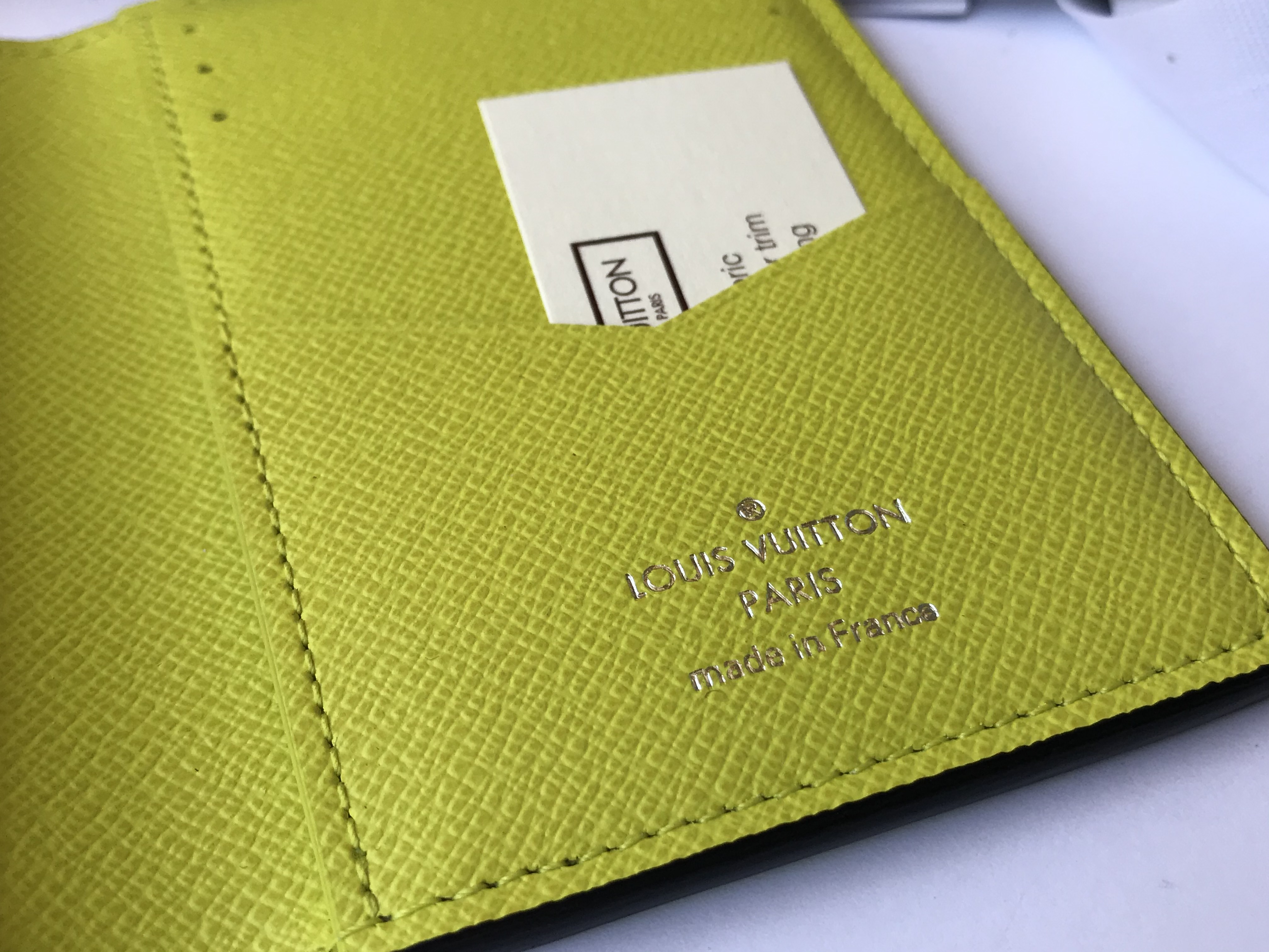 Louis Vuitton Pocket Organizer Miami Green – Urban Necessities