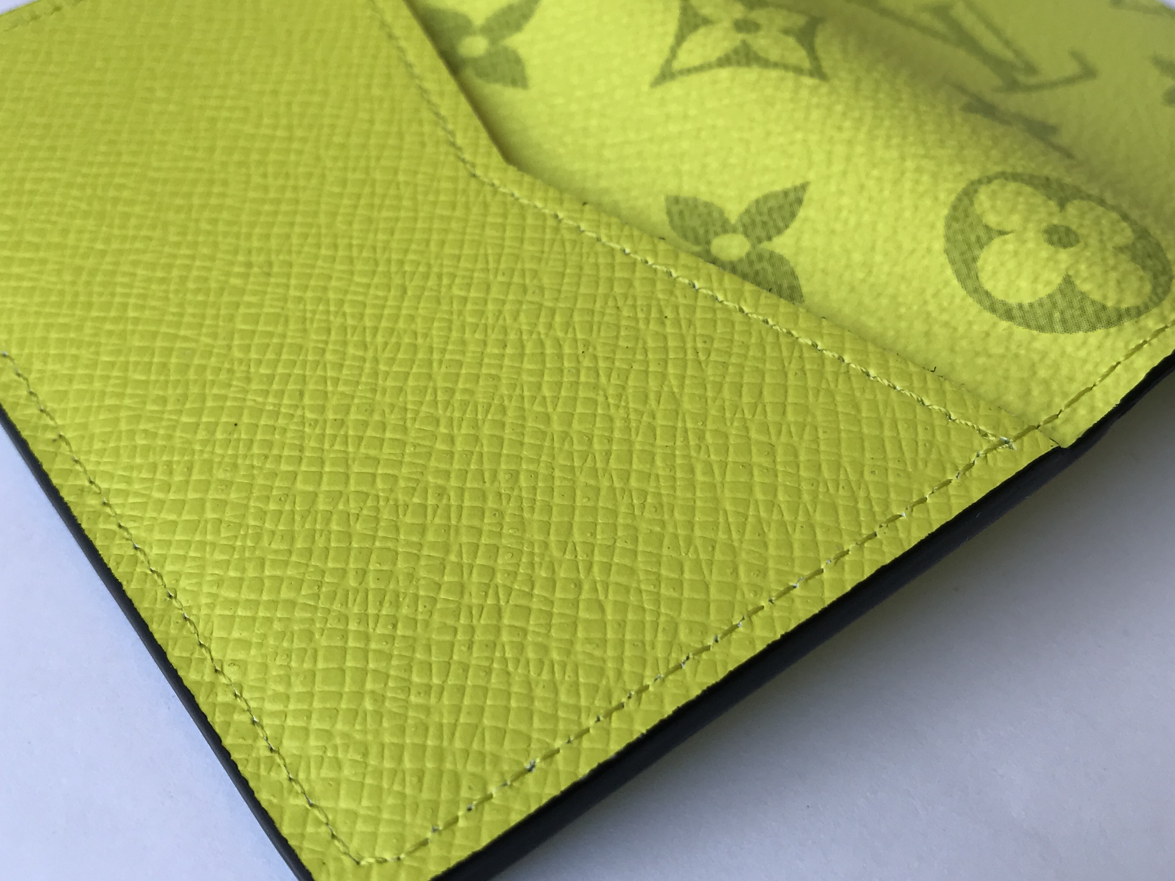 Louis Vuitton - Taigarama Monogram Pocket Organizer (Miami Green) – eluXive