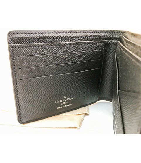Louis Vuitton M63025 Kim Jones Monogram eclipse split multiple wallet ...