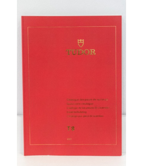 Genuine Tudor Spare Parts Catalogue T8 2001 Movements and Bracelets