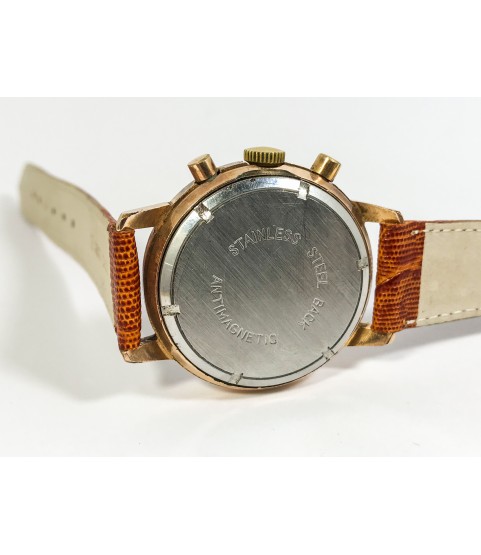 Vintage Admes Geneve Chronograph Men's Watch Landeron 48