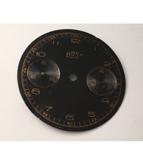 Venus 150 ARSA (Auguste Reymond) chronograph dial