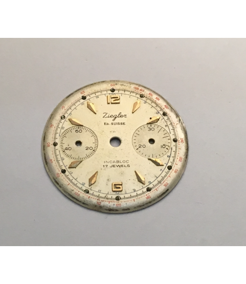 Valjoux 23 Ziegler (Junghans) chronograph dial part