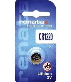 Renata #CR1220 Lithium Coin Battery