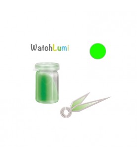 Luminous paste Siluma green for watches hands 2gr