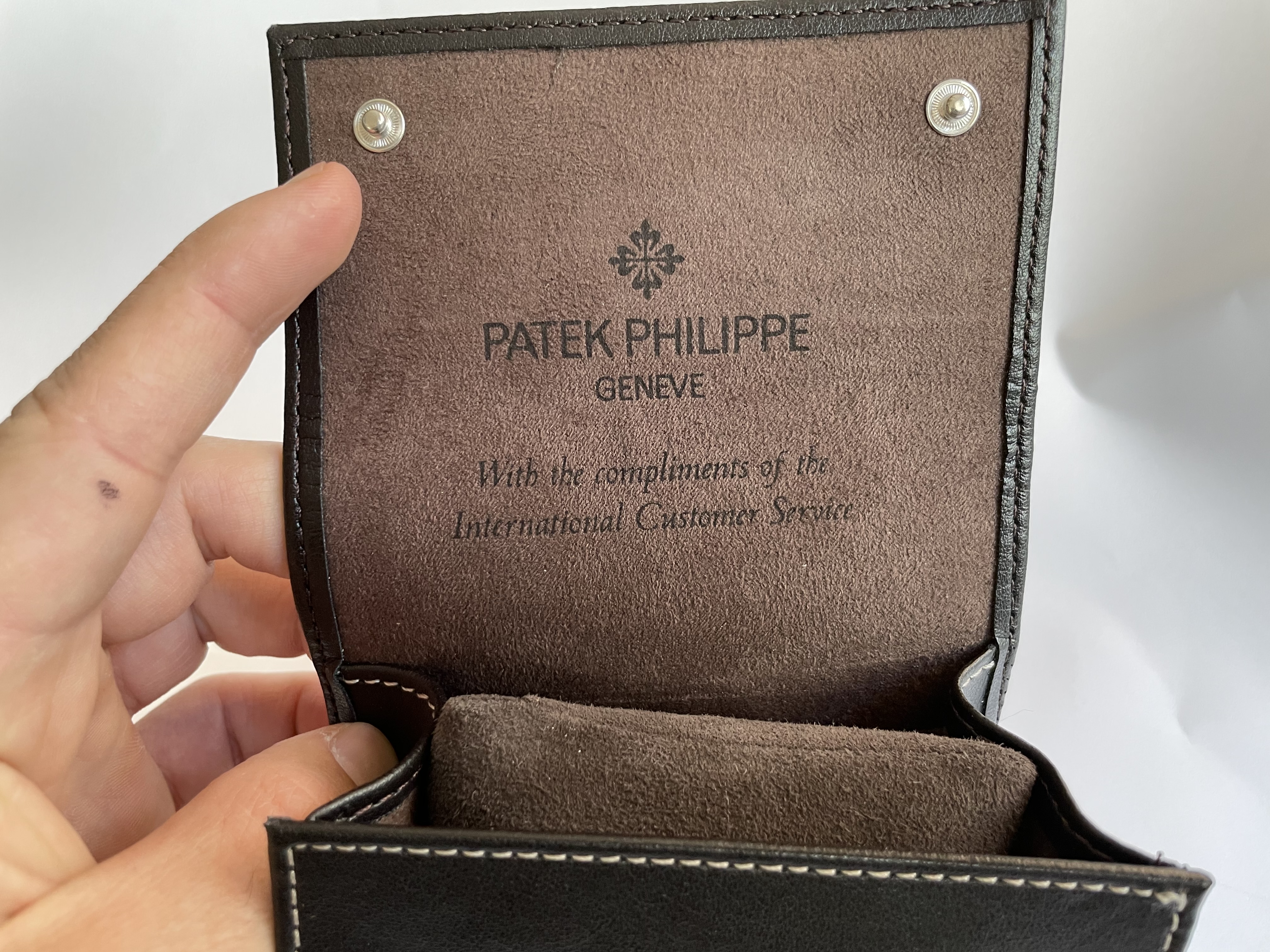 Patek Philippe Leather Travel Case