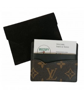 Louis Vuitton monogram leather watch card holder