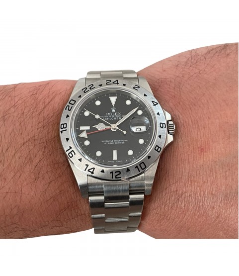 Rolex Explorer II 16570 men's watch with black dial 2006