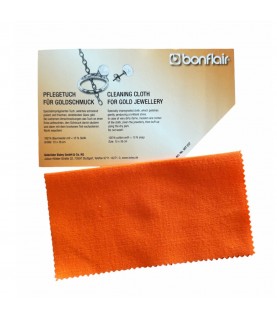 Bonflair cleaning cloth for gold jewellery 15 x 16 cm