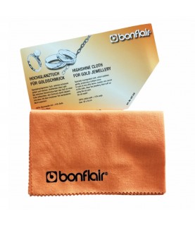 Bonflair cleaning cloth for gold jewellery 30 x 30 cm