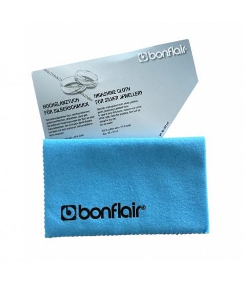 Bonflair cleaning cloth for silver jewellery 30 x 30 cm