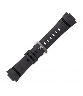 Casio black watch strap 10001449 for G-100-1BV, G-100-1BV(515), G-100-9BV, 16mm