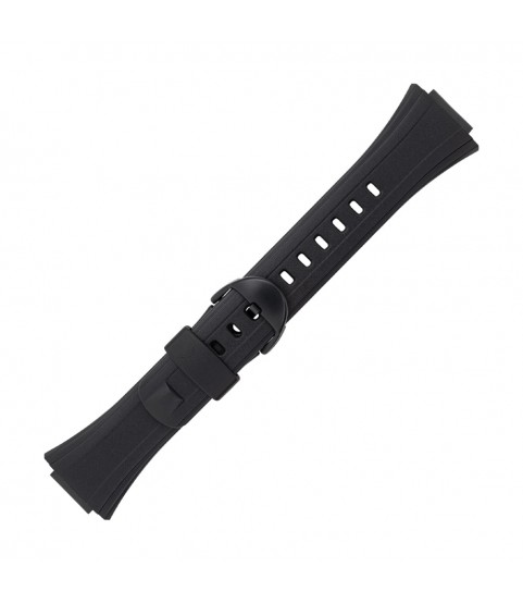 Casio black watch strap 10090624 for DB-E30-1AV, 16mm