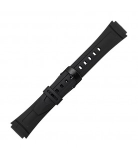 Casio black watch strap 10117230 for AW-80-1A2V, AW-80-A1V, AW-80-2BV, 18mm