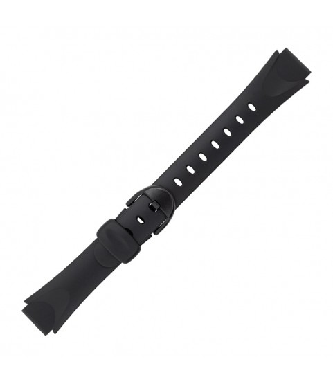 Casio black watch strap 10129723, LW-200, 14 mm