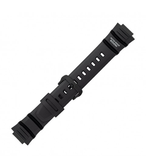 Casio black watch strap 10302043 for AE-2000W, AE-2100W, WV-200A, WV-200E, WV-200U